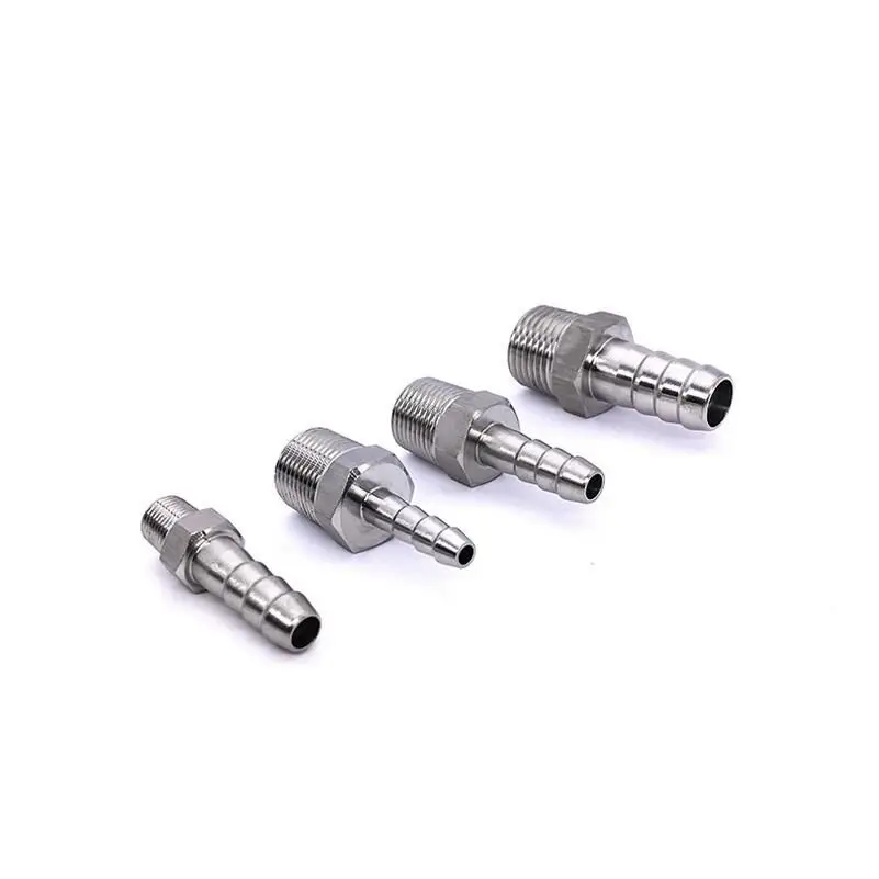 25mm x 1/2'' BSP Male Thread 304 Stainless Steel Pipe Fitting x Barb Hose Tail Reducer Pagoda Joint Coupling Connector
25mm x 1/2'' BSP Male Thread 304 Stainless Steel Pipe Fitting x Barb Hose Tail Reducer Pagoda Joint Coupling Connector