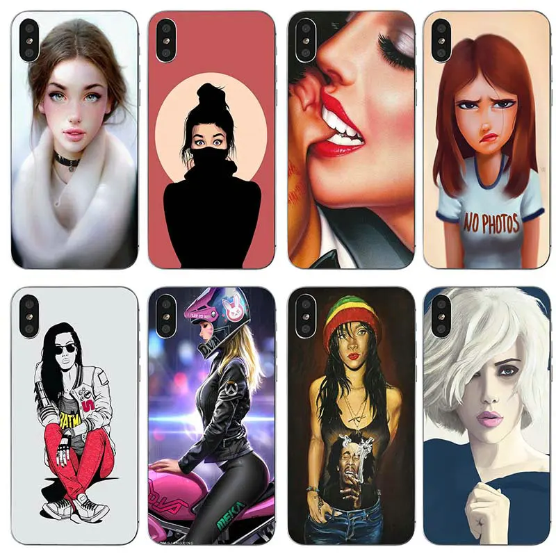 Soft TPU Silicone Mobile Phone Cases for iPhone X XR XS Max 10 8 7 Plus 6 6S Plus 5 5S SE 5C 4 4S Bags Hot Cute Blonde Girl Lips
Soft TPU Silicone Mobile Phone Cases for iPhone X XR XS Max 10 8 7 Plus 6 6S Plus 5 5S SE 5C 4 4S Bags Hot Cute Blonde Girl Lips