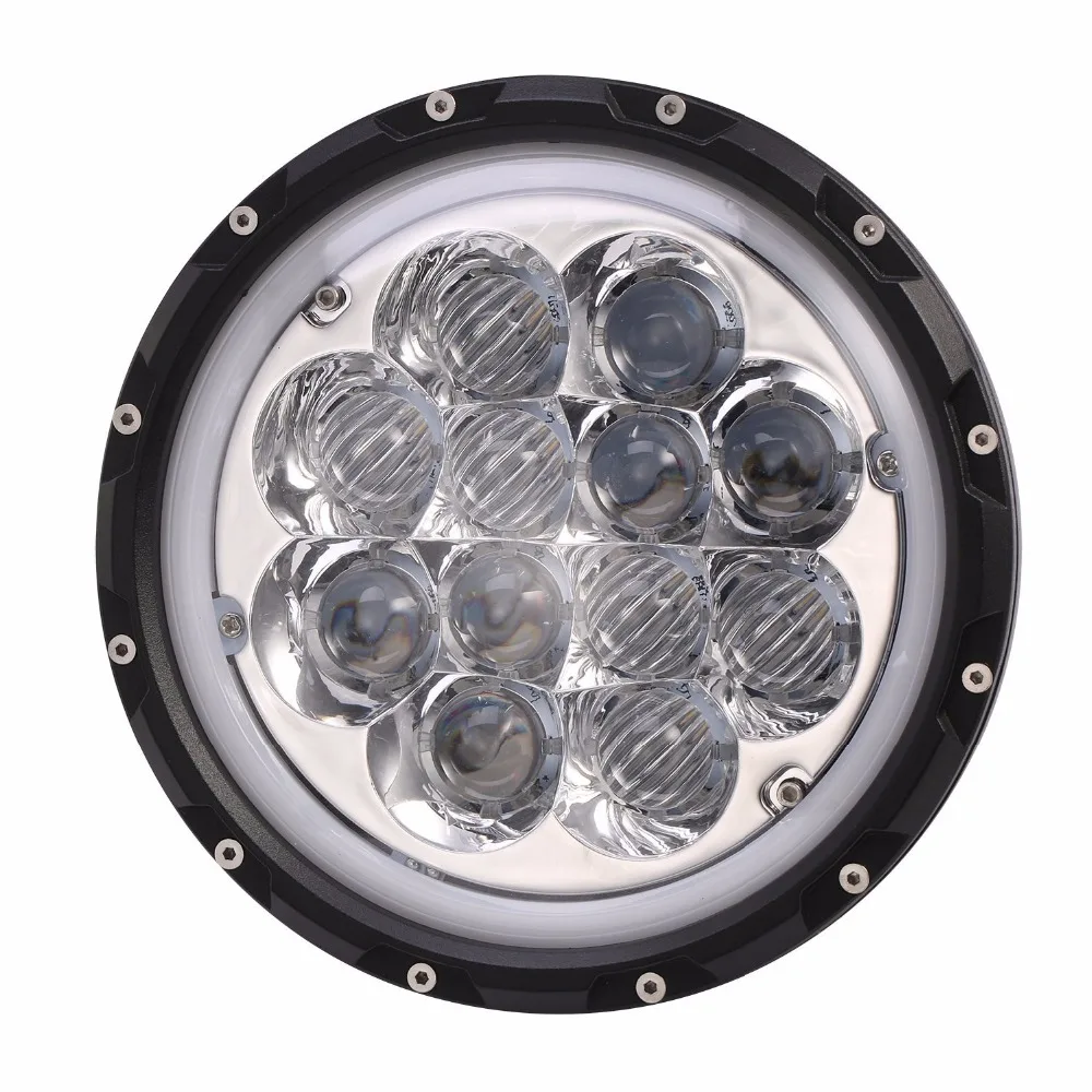 7inch LED Headlights with Blue DRL Angel Eyes For Harley Motorcycle 1997-2017 Jeep Wrangler TJ JK & Unlimited
7inch LED Headlights with Blue DRL Angel Eyes For Harley Motorcycle 1997-2017 Jeep Wrangler TJ JK & Unlimited
