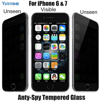 100pcs 9H Privacy Film+Tempered Glass for iphone X 8 Plus 7 6 5 4.7 5.5inch Anti Spy Screen Protector Anti-shatter Shockproof
100pcs 9H Privacy Film+Tempered Glass for iphone X 8 Plus 7 6 5 4.7 5.5inch Anti Spy Screen Protector Anti-shatter Shockproof