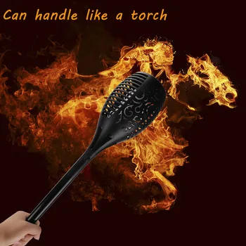 Rechargeable Solar Torch Lights Wireless Garden Dancing Flame Light Lamp Black Pin Lamp 
Rechargeable Solar Torch Lights Wireless Garden Dancing Flame Light Lamp Black Pin Lamp
