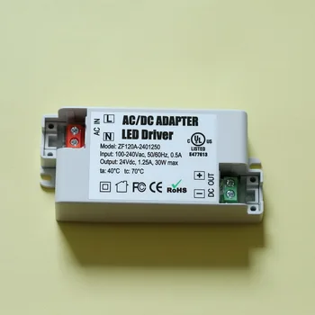 100PCS/LOT DC24V1.25A 30W Mini Ultra-thin Compact size LED Drive power supply AC/DC Adapter
100PCS/LOT DC24V1.25A 30W Mini Ultra-thin Compact size LED Drive power supply AC/DC Adapter