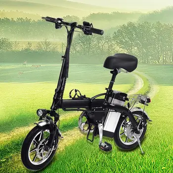 14inch Lithium Battery Electric Bike Aluminum Alloy Max Speed 40km/h 120KG 48V/10AH Mileage 50-60KM 350w High-speed Motor EBike
14inch Lithium Battery Electric Bike Aluminum Alloy Max Speed 40km/h 120KG 48V/10AH Mileage 50-60KM 350w High-speed Motor EBike
