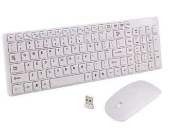 HobbyLane 2.4GHz Wireless Keyboard Mouse Combo Ultra-thin Mini Computer Wireless Keyboard Mouse Kit d20
HobbyLane 2.4GHz Wireless Keyboard Mouse Combo Ultra-thin Mini Computer Wireless Keyboard Mouse Kit d20