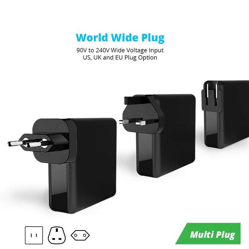 61W USB Fast Charger Power Adapter 14