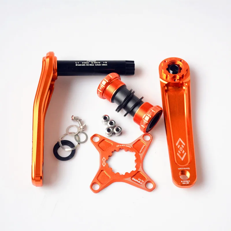 GXP turn 104BCD bicycle universal crank set mountain bike crankset mtb gear disc threaded axis For 8-12 speed
GXP turn 104BCD bicycle universal crank set mountain bike crankset mtb gear disc threaded axis For 8-12 speed