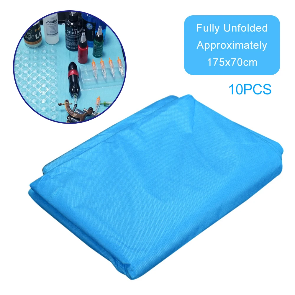 ATOMUS 10pcs Disposable Non-Woven Fabric Tattoo Tablecloth Tattoo Clean Tablecloth Tattoo Permanent Waterproof Table Mat
ATOMUS 10pcs Disposable Non-Woven Fabric Tattoo Tablecloth Tattoo Clean Tablecloth Tattoo Permanent Waterproof Table Mat