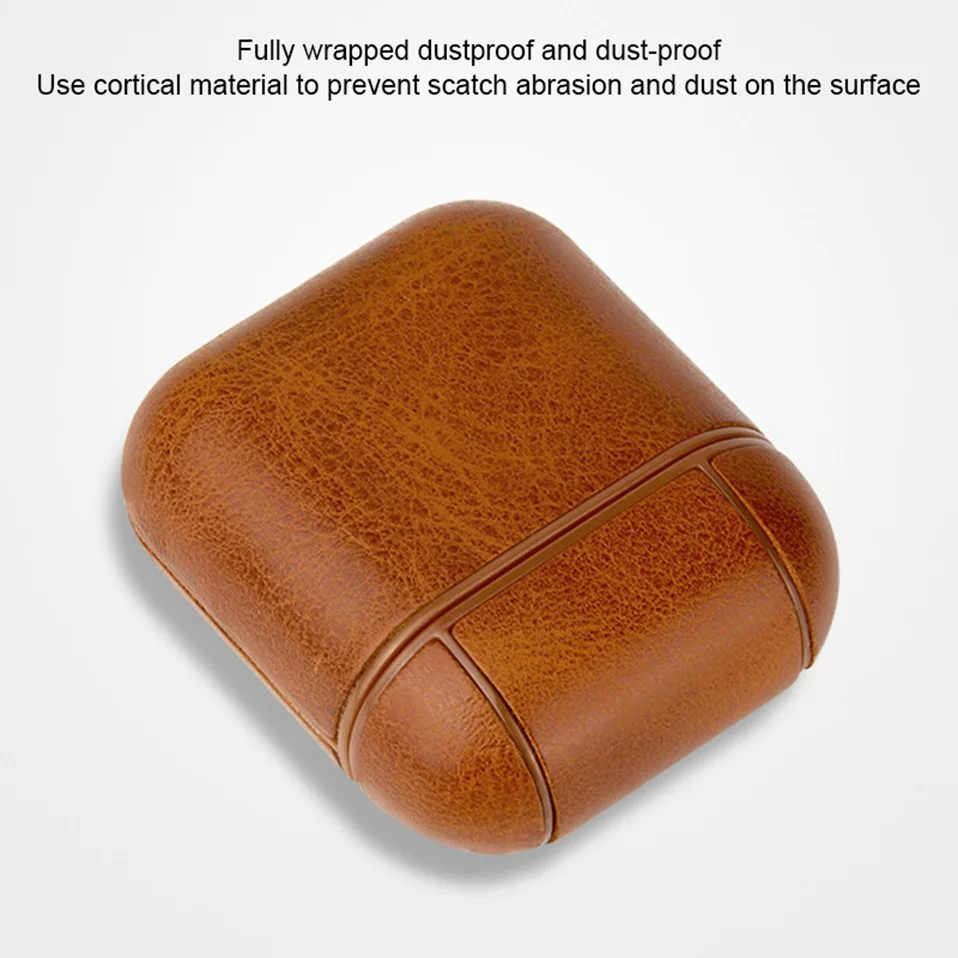 2019 Original TWS Earphone i10 i20 i30 i60 i90 i100 Charging Box Leather Protective Case Shockproof Wireless Earphone Pouch Bags (8)