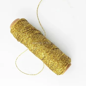 Free Shipping 20 Spools (110yard/spool) Gold Bakers Twine Glitter Gold Packaging String for Birthday House Moving Party Decor
Free Shipping 20 Spools (110yard/spool) Gold Bakers Twine Glitter Gold Packaging String for Birthday House Moving Party Decor