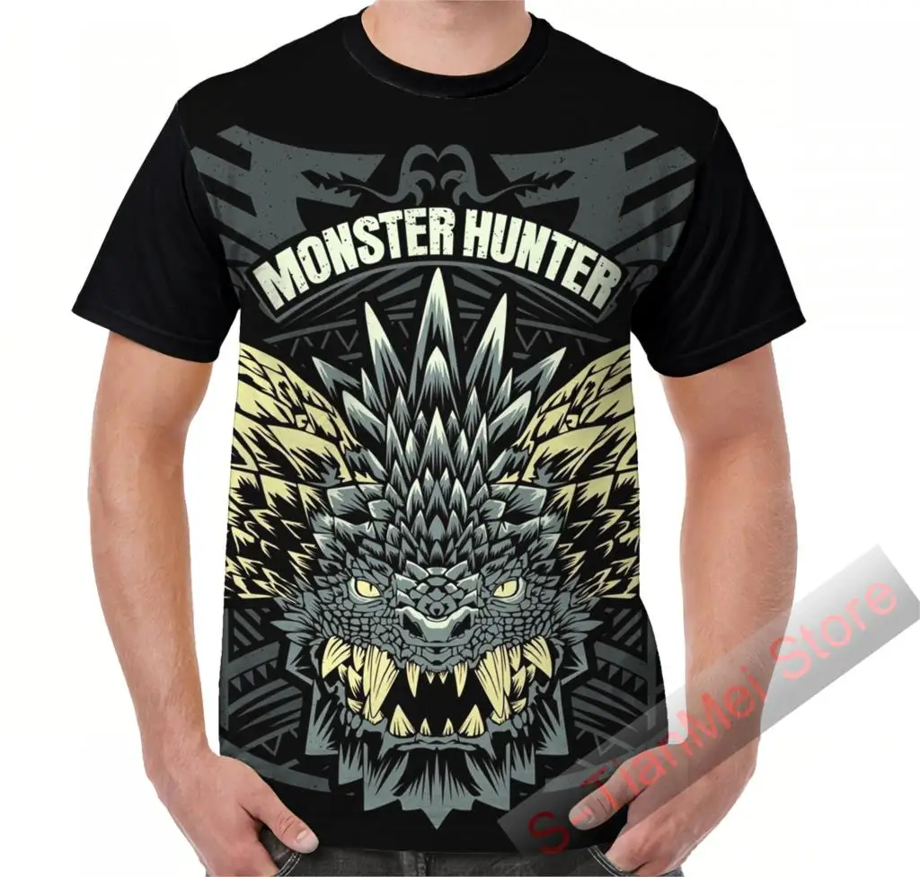 Summer Graphic t shirt men tops tees Nergigante Monster Hunter printed women funny T-Shirt Short Sleeve Casual tshirts
Summer Graphic t shirt men tops tees Nergigante Monster Hunter printed women funny T-Shirt Short Sleeve Casual tshirts