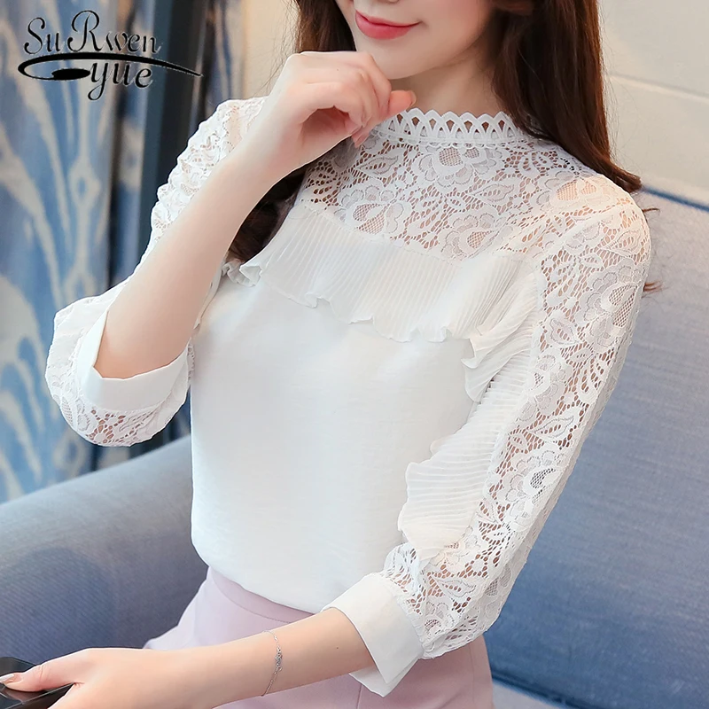 2019 Fashion Chiffon Blouse Women Tops and Blouse Korean Style Women Plus Size Ladies Clothing Seven-quarter sleeve tops 5075 50
2019 Fashion Chiffon Blouse Women Tops and Blouse Korean Style Women Plus Size Ladies Clothing Seven-quarter sleeve tops 5075 50