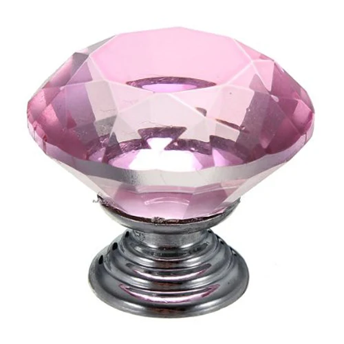 Handles door Crystal knobs cabinet drawer furniture closet Cabinet 30 mm Knob - pink
Handles door Crystal knobs cabinet drawer furniture closet Cabinet 30 mm Knob - pink