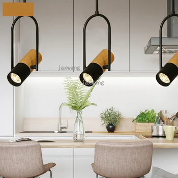 Nordic Pendant Lights Living Room Loft Decor Art Industrial Hanglamp Wood Led Clothing Shop Cloakroom Searchlight Light Fixtures
Nordic Pendant Lights Living Room Loft Decor Art Industrial Hanglamp Wood Led Clothing Shop Cloakroom Searchlight Light Fixtures