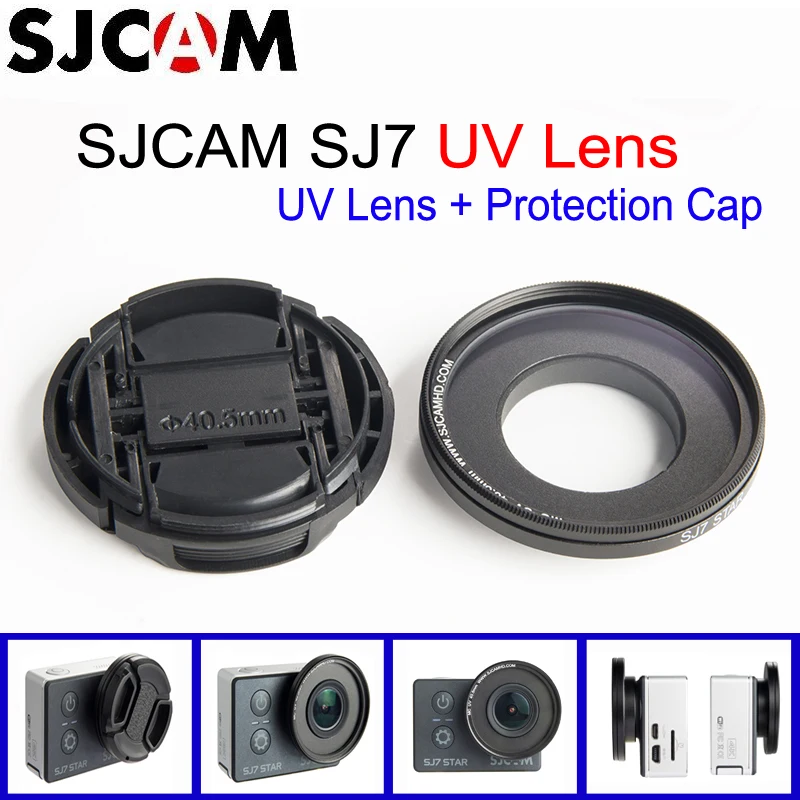Original SJCAM SJ7 Star MC UV Lens 40.5mm with Protection Cap - Anti Scratch Lens UV Filter Lens + Cap For SJCAM SJ7 Star Camera
Original SJCAM SJ7 Star MC UV Lens 40.5mm with Protection Cap - Anti Scratch Lens UV Filter Lens + Cap For SJCAM SJ7 Star Camera