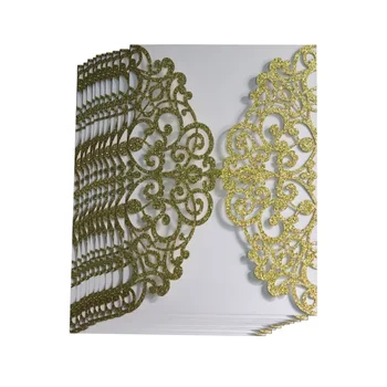 10pcs Gold Glitter Laser Cut Invitations Card Covers Lace Hollow Greeting Cards Invites Party 3 Colors only Invitation covers
10pcs Gold Glitter Laser Cut Invitations Card Covers Lace Hollow Greeting Cards Invites Party 3 Colors only Invitation covers