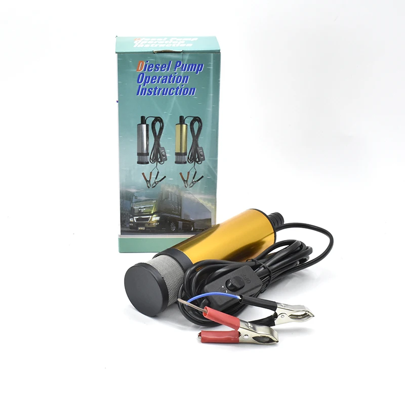 12V 24V DC Electric Aluminum Alloy Shell,30L/min,Fuel Transfer Pump 12 V Submersible Pump For Pumping Diesel Oil Water
12V 24V DC Electric Aluminum Alloy Shell,30L/min,Fuel Transfer Pump 12 V Submersible Pump For Pumping Diesel Oil Water