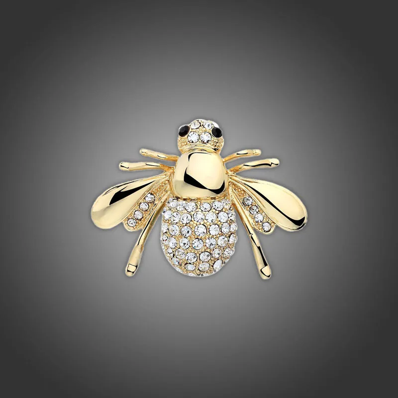 QCOOLJLY 1pc Gold Color Unique Bee Shape Attractive Brooches Pin For Women Fine Jewelry Gift Wholesale
QCOOLJLY 1pc Gold Color Unique Bee Shape Attractive Brooches Pin For Women Fine Jewelry Gift Wholesale