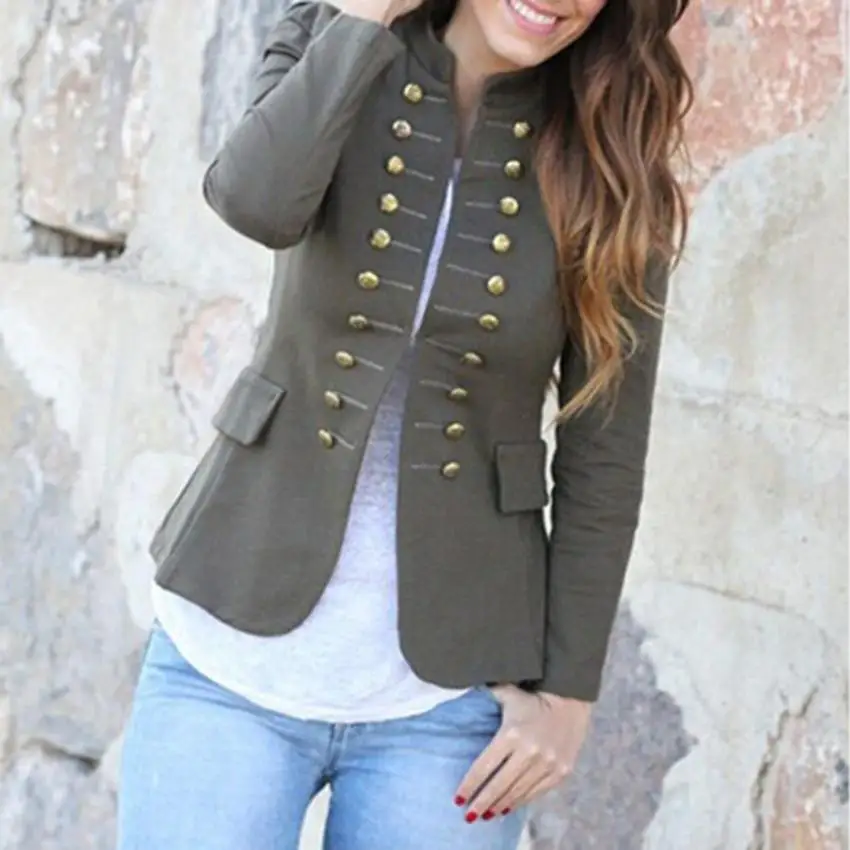 Women Jacket Coat 2018 Autumn Fashion Short Coat High quality Double-breasted Female Outerwear Women Cardigans Ladies Clothes
Women Jacket Coat 2018 Autumn Fashion Short Coat High quality Double-breasted Female Outerwear Women Cardigans Ladies Clothes