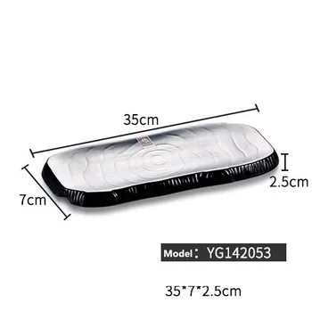 Dish & plate Melamine bowl Tableware Japanese Sushi platefrosted rectangular stripe plate Melamine tableware YG142053
Dish & plate Melamine bowl Tableware Japanese Sushi platefrosted rectangular stripe plate Melamine tableware YG142053