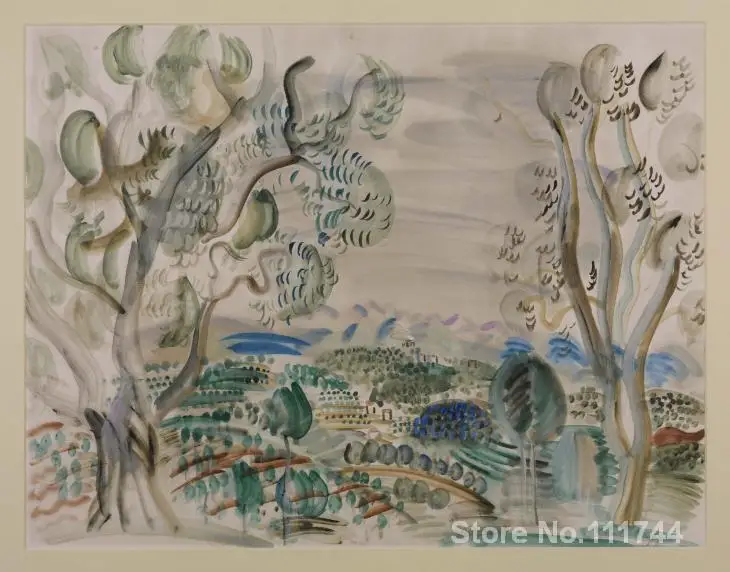 colors painting Olive Trees by the Golfe Juan c. by Raoul Dufy Landscape art Hand painted High quality
colors painting Olive Trees by the Golfe Juan c. by Raoul Dufy Landscape art Hand painted High quality