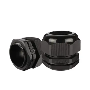 10 Pieces Cable Gland Joint Adjustable Locknut M50 Nylon Waterproof IP68 for 32mm-38mm Dia Cable Wire Black 50mm*18mm (D*L)
10 Pieces Cable Gland Joint Adjustable Locknut M50 Nylon Waterproof IP68 for 32mm-38mm Dia Cable Wire Black 50mm*18mm (D*L)