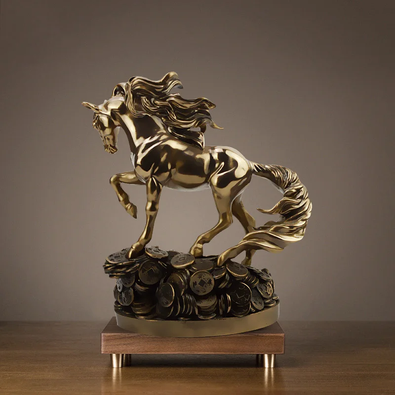 Creative Resin Horse Statue Sculpture Vintage Figurines Modern Home Decor Geometry Crafts Industrial decoration Animal ornaments
Creative Resin Horse Statue Sculpture Vintage Figurines Modern Home Decor Geometry Crafts Industrial decoration Animal ornaments