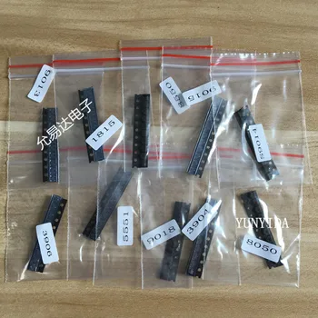 SOT-23 SMD Transistor S9013 S9014 S9015 S9018 MMBT3904 MMBT3906 SS8050 SS8550 2N5551 2SC1815 10 types * 10 =kit Amostras 100pcs
SOT-23 SMD Transistor S9013 S9014 S9015 S9018 MMBT3904 MMBT3906 SS8050 SS8550 2N5551 2SC1815 10 types * 10 =kit Amostras 100pcs