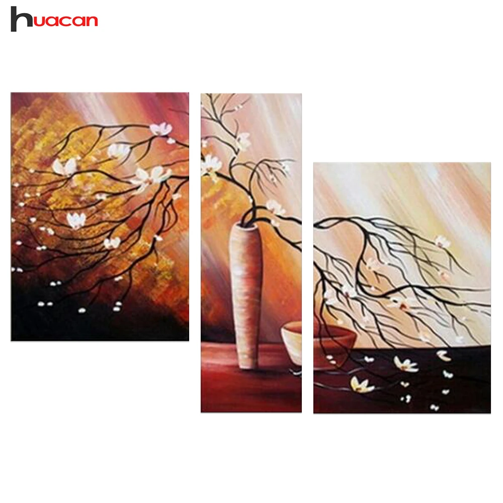 HUACAN DIY Diamond Embroidery Potted Trees Multi Collages Needlework Flower Diamond Painting Cross Stitch For Living Room 3pcs
HUACAN DIY Diamond Embroidery Potted Trees Multi Collages Needlework Flower Diamond Painting Cross Stitch For Living Room 3pcs