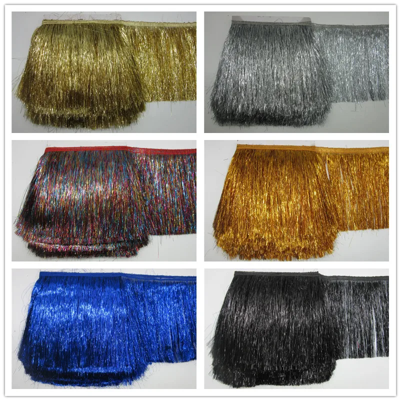 YY-tesco 10 Meters 20cm Wide Gold Lace Fringe Trim Tassel Fringe Trimming For Latin Dress Stage Clothes Accessories Lace Ribbon
YY-tesco 10 Meters 20cm Wide Gold Lace Fringe Trim Tassel Fringe Trimming For Latin Dress Stage Clothes Accessories Lace Ribbon
