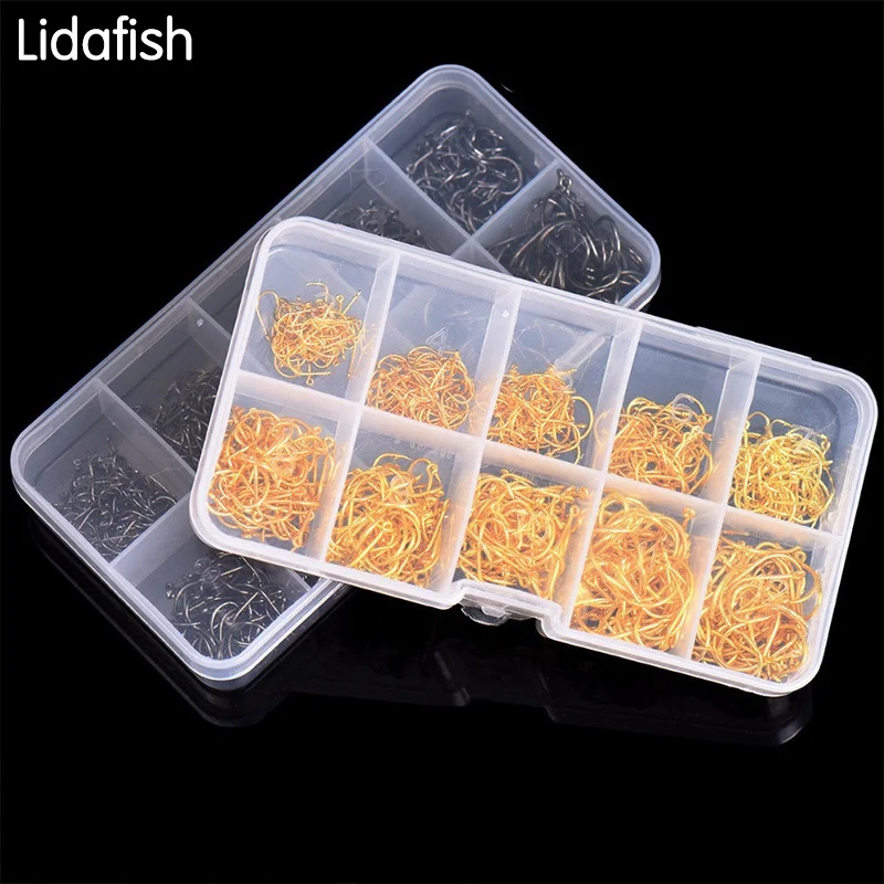 black yellow fishing lure hooks 600Pcs/box Size #3-12 High Carbon Steel Boxed carp Fishing Hooks Circle Fishhooks free delivery
black yellow fishing lure hooks 600Pcs/box Size #3-12 High Carbon Steel Boxed carp Fishing Hooks Circle Fishhooks free delivery