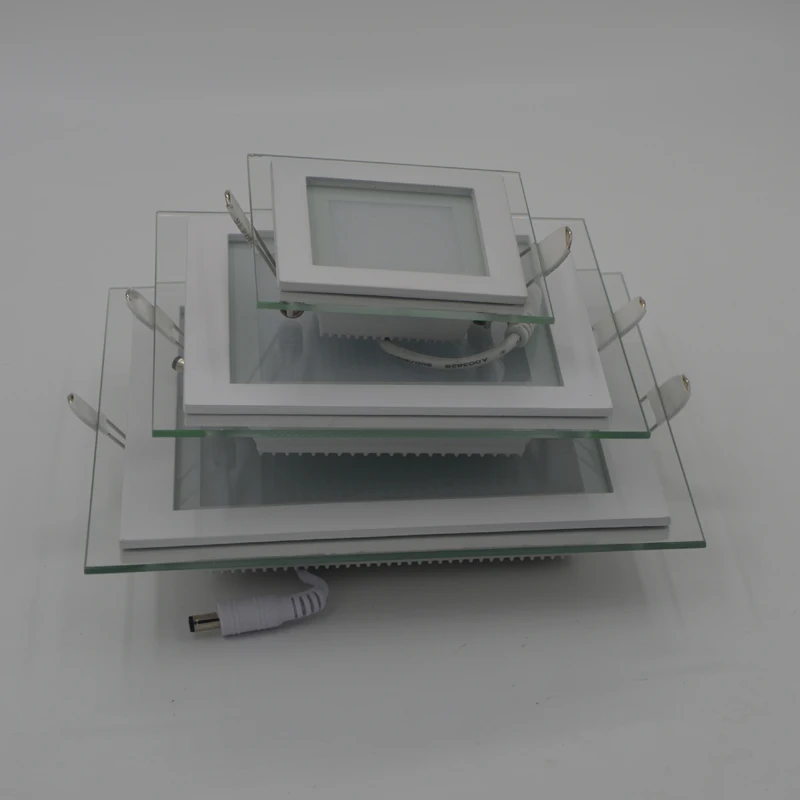 Dimmable LED Panel Downlight 6W 12W 18W Square Glass Panel Lights High Brightness Ceiling Recessed Lamps SMD5730 AC110V AC220V
Dimmable LED Panel Downlight 6W 12W 18W Square Glass Panel Lights High Brightness Ceiling Recessed Lamps SMD5730 AC110V AC220V