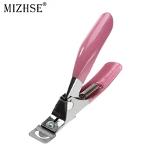 MIZHSE coupe-ongles UV Gel faux ongles embouts coupe-bordure en acier inoxydable U un mot coupe-ongles outil de manucure(China)