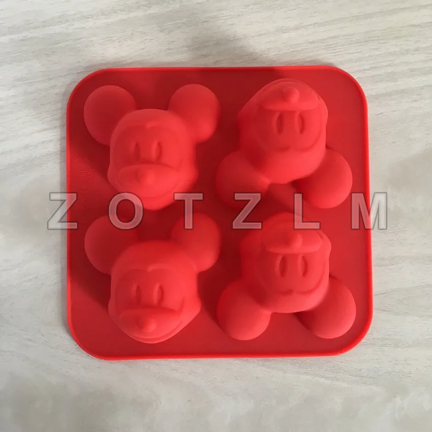 1 Piece 4 Cartoon Cute Mouse Shapes Silicone Cake Mold Fondant Biscuit Candy Pudding Soap Mould DIY Pastry Tools GJD042
1 Piece 4 Cartoon Cute Mouse Shapes Silicone Cake Mold Fondant Biscuit Candy Pudding Soap Mould DIY Pastry Tools GJD042