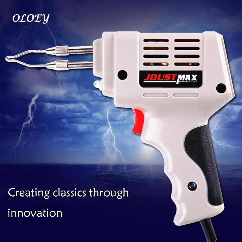 100W 220-240V EU Automatic Electric Soldering Iron Rework Station Tin Gun Rework Station Solder Welding Tool Solder Wire 50-60Hz
100W 220-240V EU Automatic Electric Soldering Iron Rework Station Tin Gun Rework Station Solder Welding Tool Solder Wire 50-60Hz