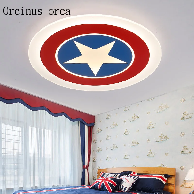 Kid S Room Lighting Captain America Ceiling Lights Child