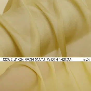 WHITE SILK CHIFFON FABRIC 6momme Width 55"-140cm 100% Natural Silk Chiffon Fabric For Wedding Dress Silk Gauz Light Golden NO 24
WHITE SILK CHIFFON FABRIC 6momme Width 55"-140cm 100% Natural Silk Chiffon Fabric For Wedding Dress Silk Gauz Light Golden NO 24