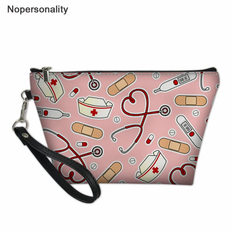 Nopersonality Nurse Dentist Small Cosmetic Bag for Women PU Leather Travel Makeup Case Ladies Makeup Bag Organizer Toiletry Bag
Nopersonality Nurse Dentist Small Cosmetic Bag for Women PU Leather Travel Makeup Case Ladies Makeup Bag Organizer Toiletry Bag