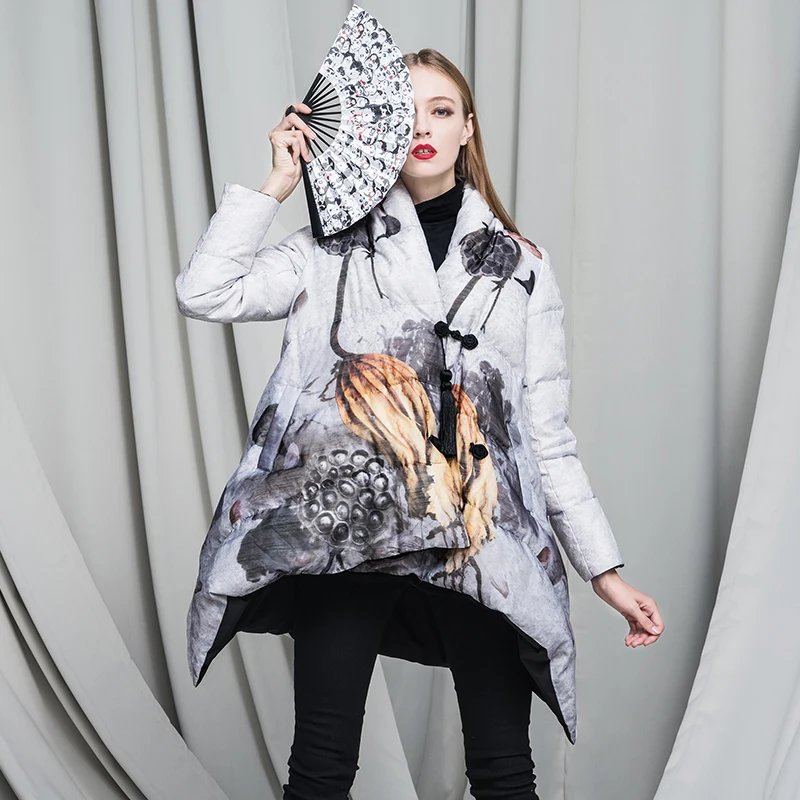 chinese style vintage cheongsam 2016 winter Jacket Women down jackets Women's outerwear Medium long Duck down coat Coats Parka
chinese style vintage cheongsam 2016 winter Jacket Women down jackets Women's outerwear Medium long Duck down coat Coats Parka