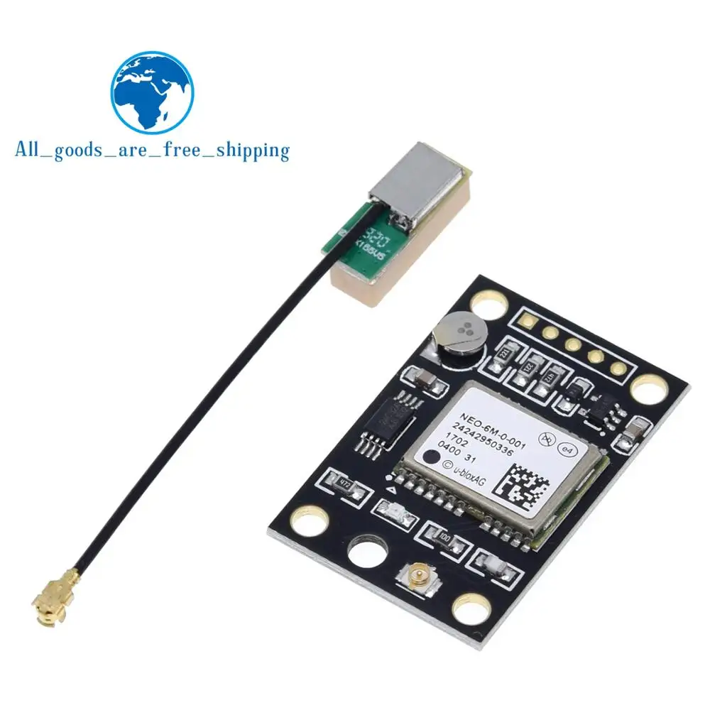 TZT GY-NEO6MV2 NEO-6M GPS Module NEO6MV2 With Flight Control EEPROM Controller MWC APM2 APM2.5 Large Antenna For Arduino Board
TZT GY-NEO6MV2 NEO-6M GPS Module NEO6MV2 With Flight Control EEPROM Controller MWC APM2 APM2.5 Large Antenna For Arduino Board