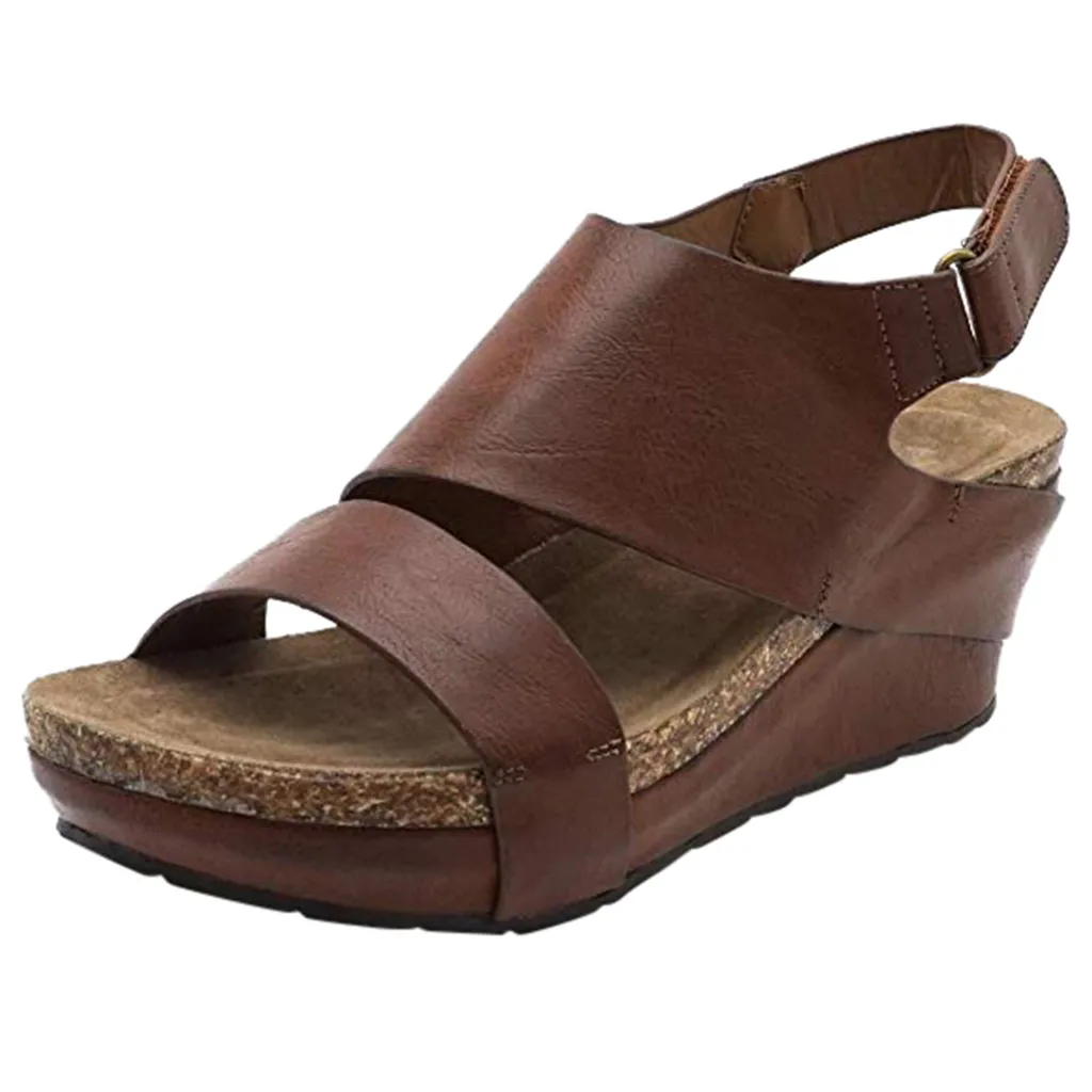 Womens Comfortable Platformed Wedges Open Toe Adjustable Ankle Roman vintage Comfortable Sandals
Womens Comfortable Platformed Wedges Open Toe Adjustable Ankle Roman vintage Comfortable Sandals
