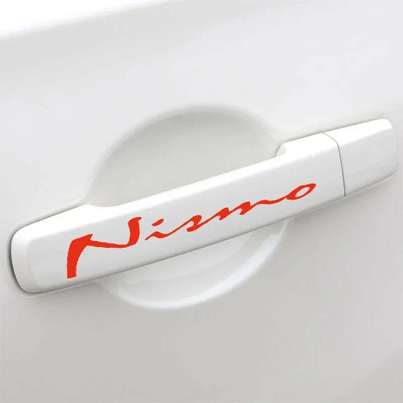 Car Styling 1Sets 4Pcs For nissan NISMO Car Handle Doorknob stickers qashqai 2015 juke x-trail tiida note almera car accessories
Car Styling 1Sets 4Pcs For nissan NISMO Car Handle Doorknob stickers qashqai 2015 juke x-trail tiida note almera car accessories