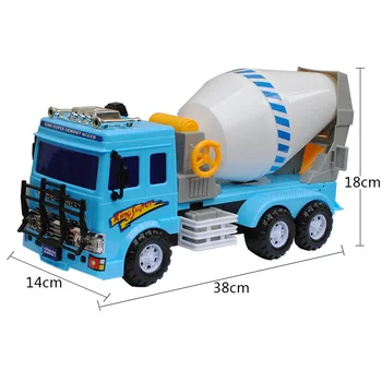 Large concrete mixer truck model cement tanker inertia soil engineering truck children's toy car
Large concrete mixer truck model cement tanker inertia soil engineering truck children's toy car