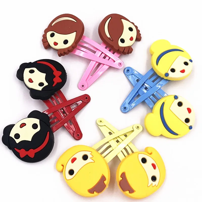 2PCS Elsa Anna Princess Children headband BB Hair clips Hairpins Diy Accessories Kids Elastics bands 1pair head wrap | Детская одежда и