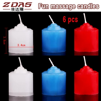 Scrub Bodys Treatment Low temperature candles romantic fun men women flirt lighting skin Massage candles Health Care 6 pcs
Scrub Bodys Treatment Low temperature candles romantic fun men women flirt lighting skin Massage candles Health Care 6 pcs
