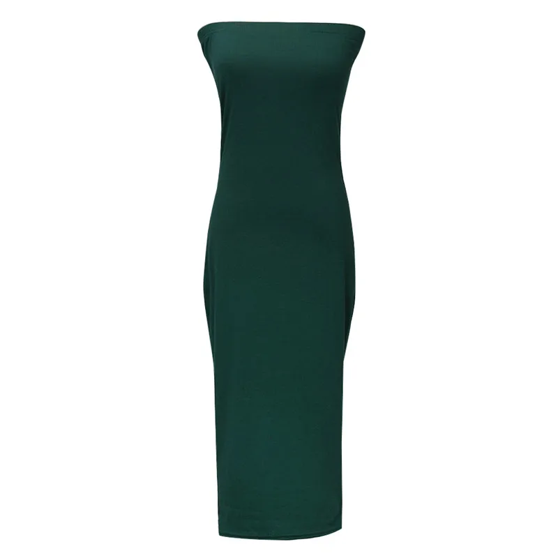 Women party clubwear sleeveless solid bodycon summer dress ladies strapless sexy slim off shoulder solid pencil dress
Women party clubwear sleeveless solid bodycon summer dress ladies strapless sexy slim off shoulder solid pencil dress