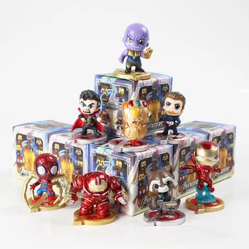 8pcs/set Avengers Action Figure Infinity War Thanos Glove Hulkbuster Iron Man Captain America Spiderman Doctor Strange PVC Toys
8pcs/set Avengers Action Figure Infinity War Thanos Glove Hulkbuster Iron Man Captain America Spiderman Doctor Strange PVC Toys