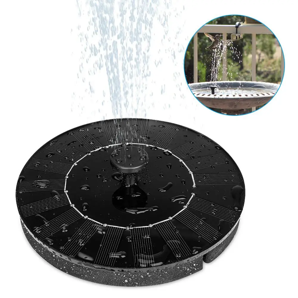 Floating Solar Power Water Pump Fountain Pond For Bird Bath Garden Decor Outdoor Garden Building Decoration
Floating Solar Power Water Pump Fountain Pond For Bird Bath Garden Decor Outdoor Garden Building Decoration