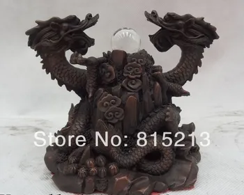 bi00649 China Chinese Pure Bronze Animals FengShui Decorate Put Dragon Head Ball Statue
bi00649 China Chinese Pure Bronze Animals FengShui Decorate Put Dragon Head Ball Statue