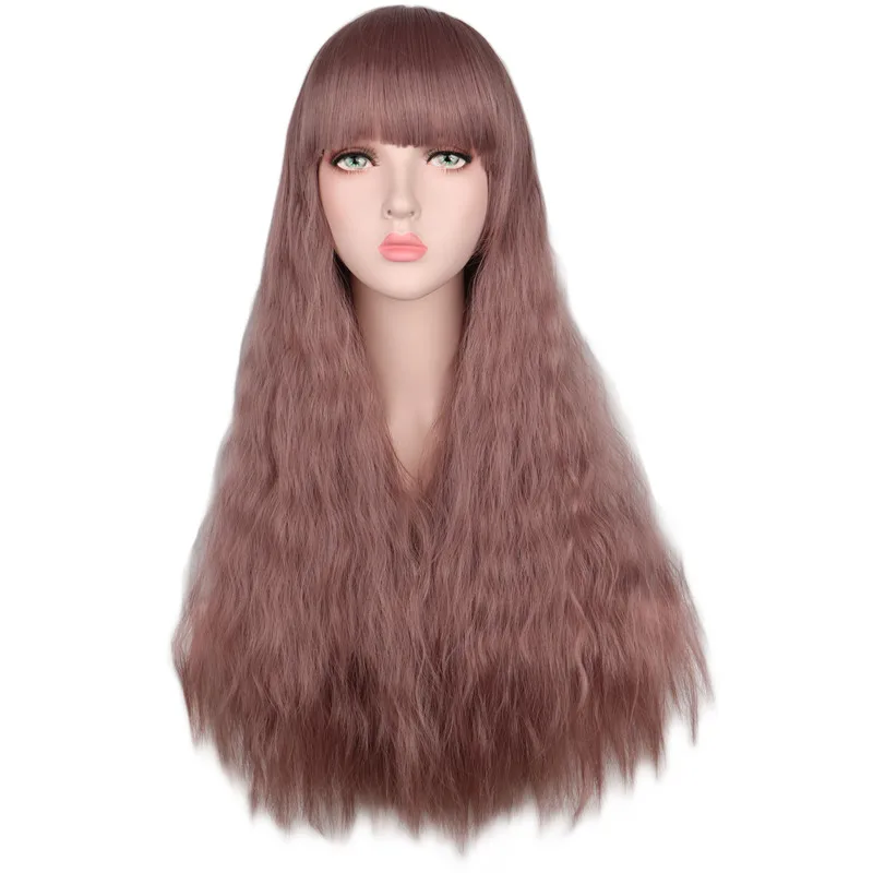 QQXCAIW Women 26" Long Kinky Curly Cosplay Wig with Bangs Party Mix Purple Heat Resistant Synthetic Hair Wigs
QQXCAIW Women 26" Long Kinky Curly Cosplay Wig with Bangs Party Mix Purple Heat Resistant Synthetic Hair Wigs