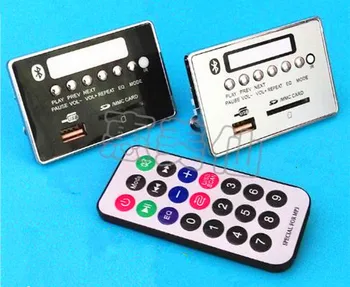 Free Shipping!!! 12V Bluetooth Audio MP3 Decoder Board / WAVWMA Module / FM Radio USB Speaker Decoder
Free Shipping!!! 12V Bluetooth Audio MP3 Decoder Board / WAVWMA Module / FM Radio USB Speaker Decoder